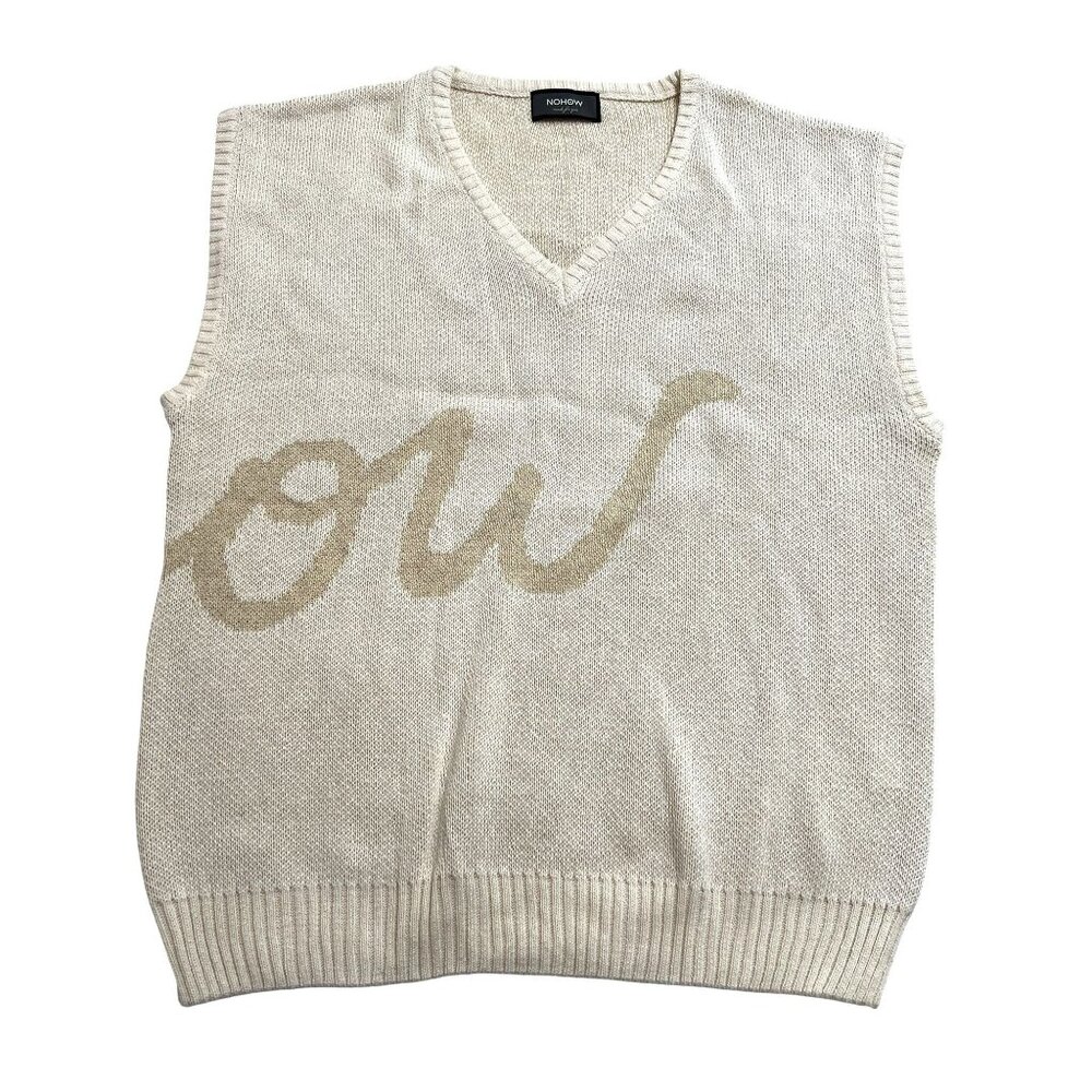 NOHOW Vest in Cream